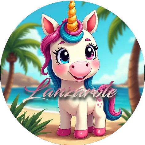 Lanzarote Unicorn Lollipop – A Magical Beach Adventure!-image
