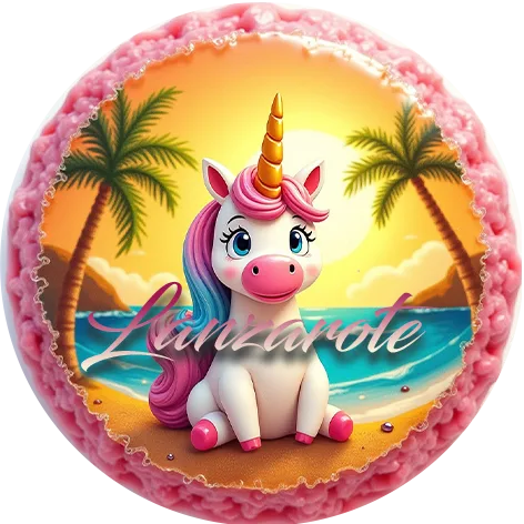 Lanzarote Sunset Unicorn Lollipop – A Fairytale by the Sea!-image