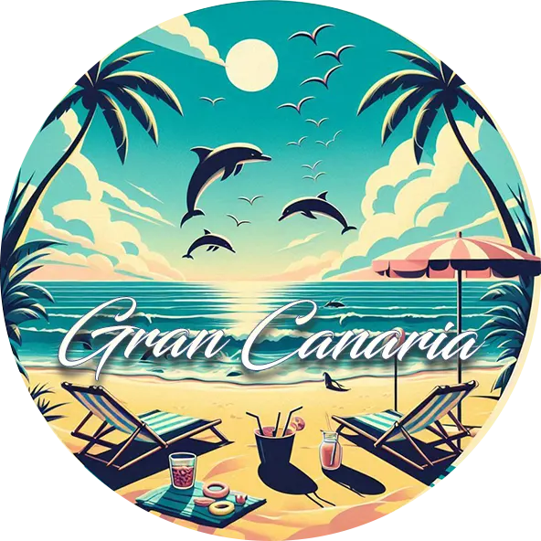 Golden Hour Reflections – Gran Canaria Glow-image